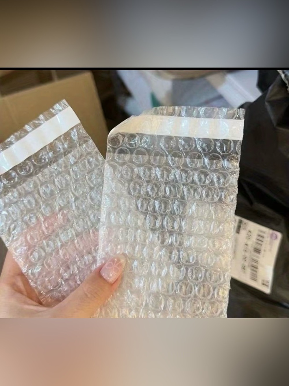 Clear Bubble Wrap Padded Bags - 15ct